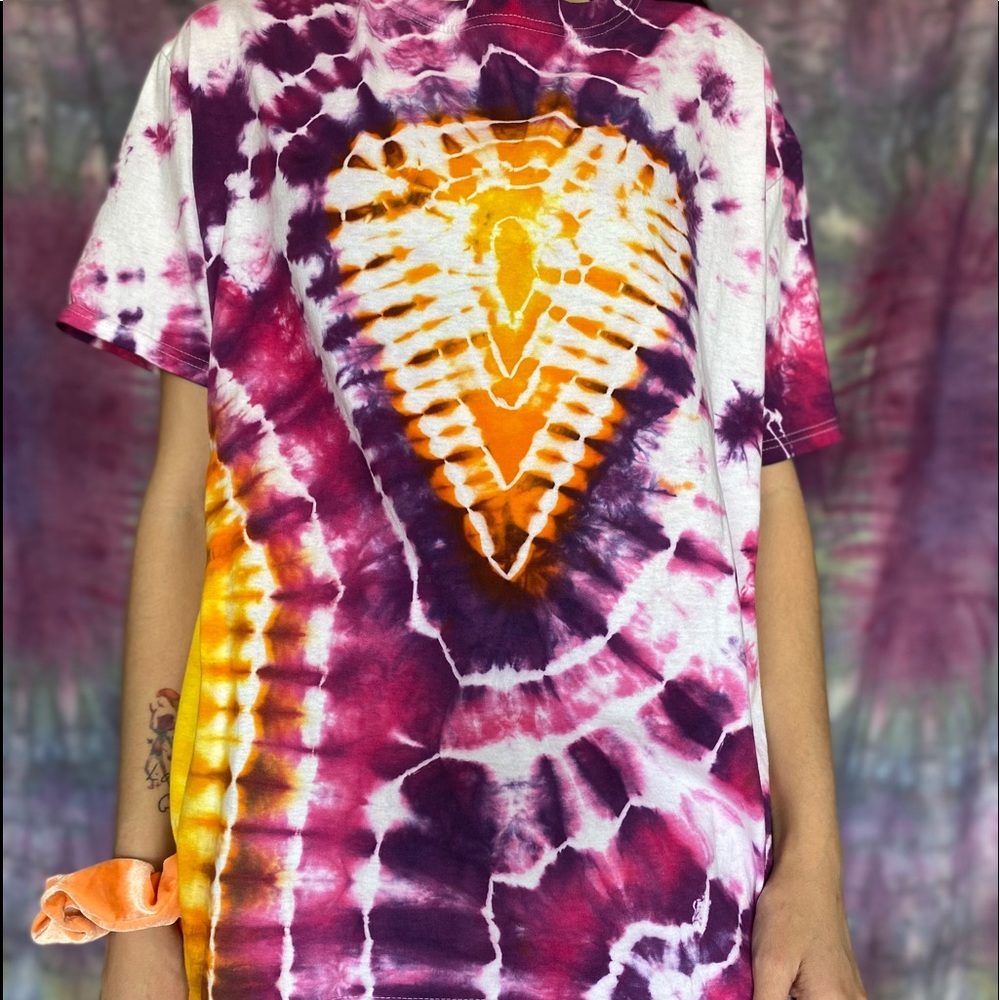 Electric Inspired Tie Dye Shirt